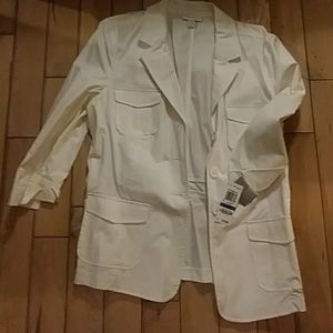 Cute cotton Blazer new with tags